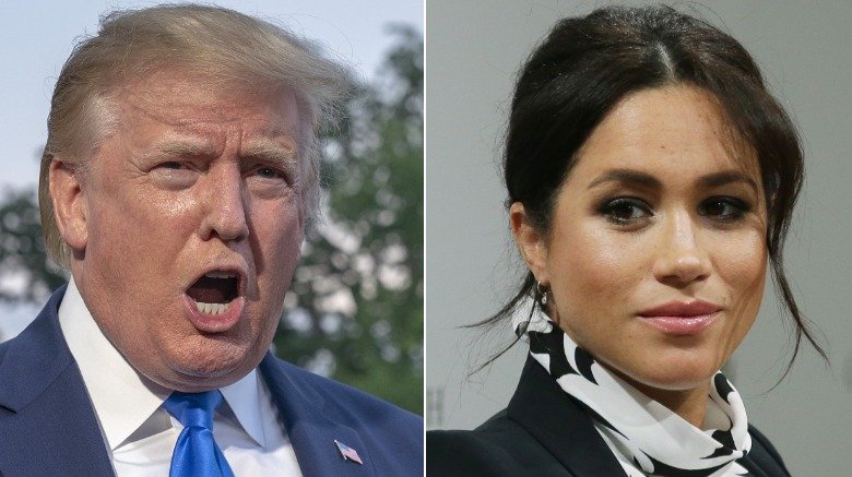 Donald Trump and Meghan Markle