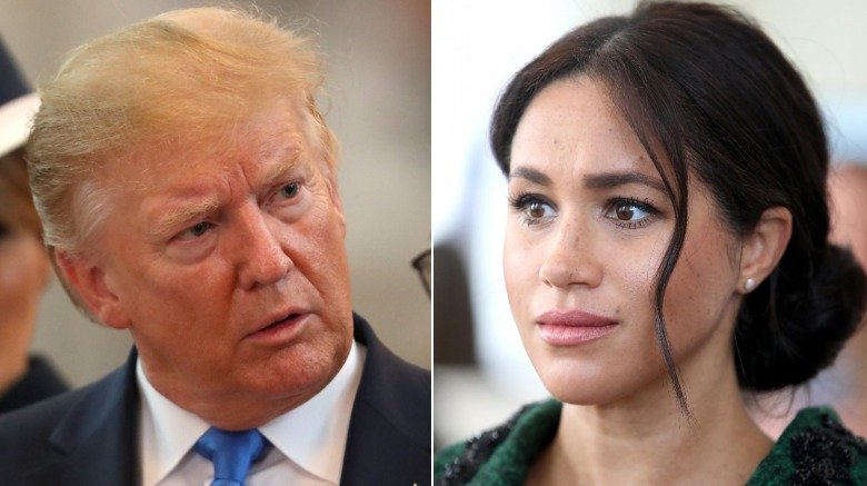 Meghan Markle and Donald Trump