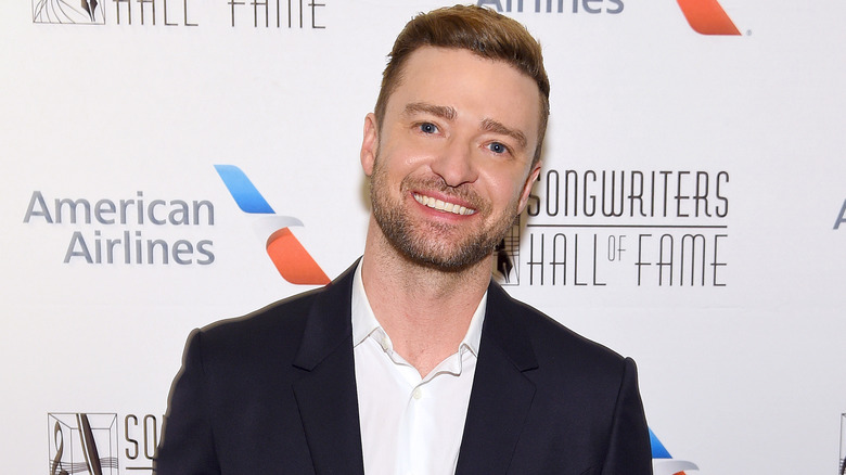 Justin Timberlake smiling