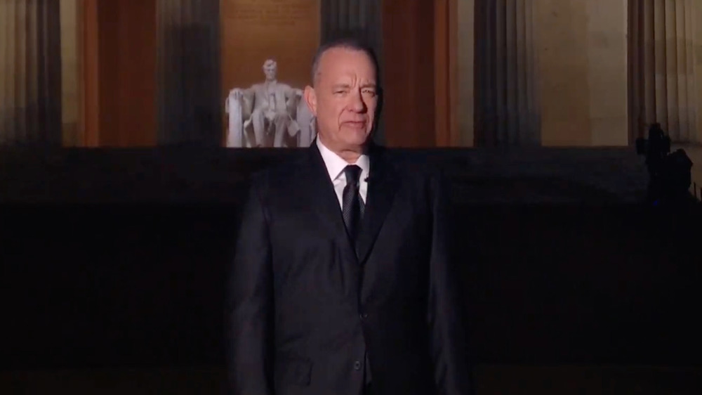 Tom Hanks in Celebrating America special