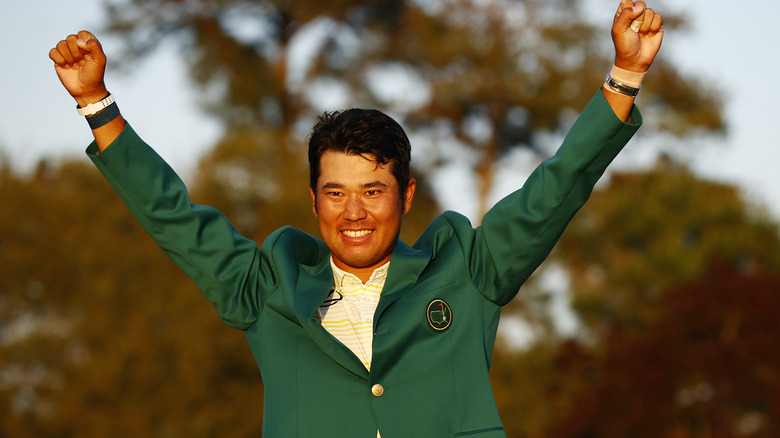 Hideki Matsuyama green jacket Masters