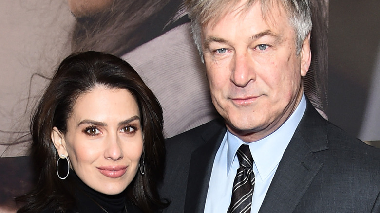 Hilaria Baldwin and Alec Baldwin attending the opening night of "West Side Story"