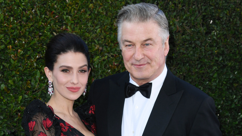 Hilaria Baldwin and Alec Baldwin on the red carpet