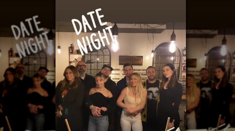 Joel Madden and Hilary Duff reunited for a group hangout