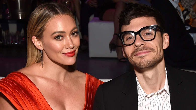 Hilary Duff and Matthew Koma at a 2019 event