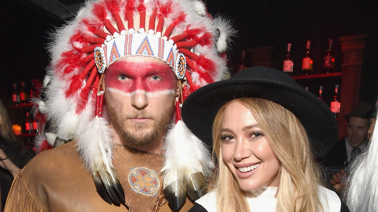 Hilary Duff and Jason Walsh at Halloween