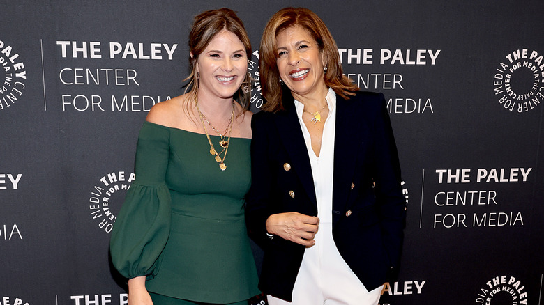 Jenna Bush Hager and Hoda Kotb attending celebration