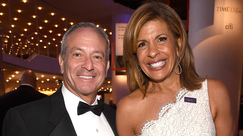 Joel Schiffman and Hoda Kotb