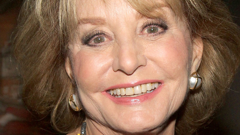 Barbara Walters smiling