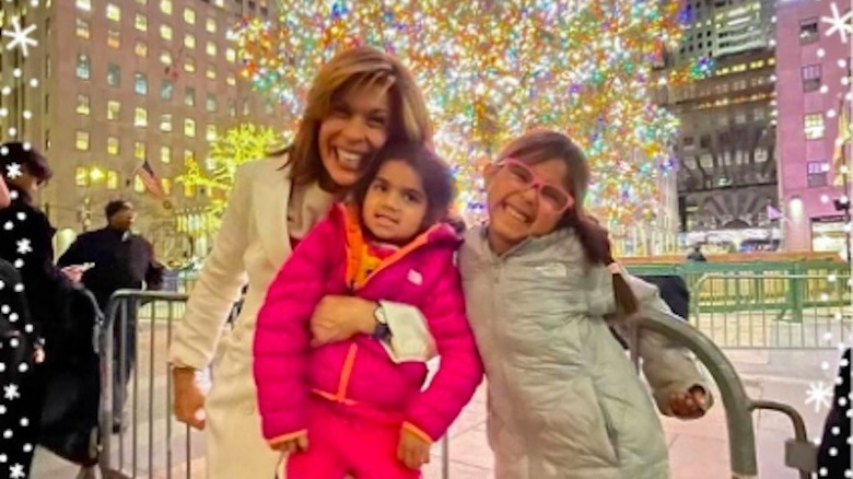 Hoda Kotb and her two daughters