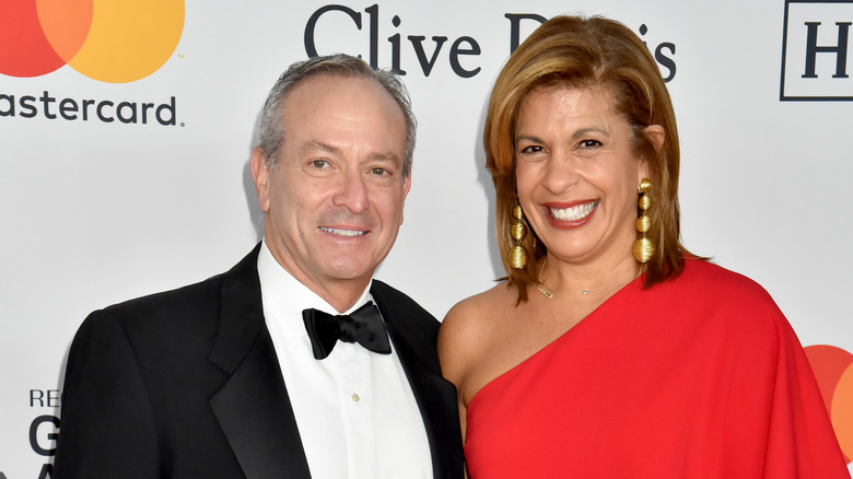 Joel Schiffman and Hoda Kotb