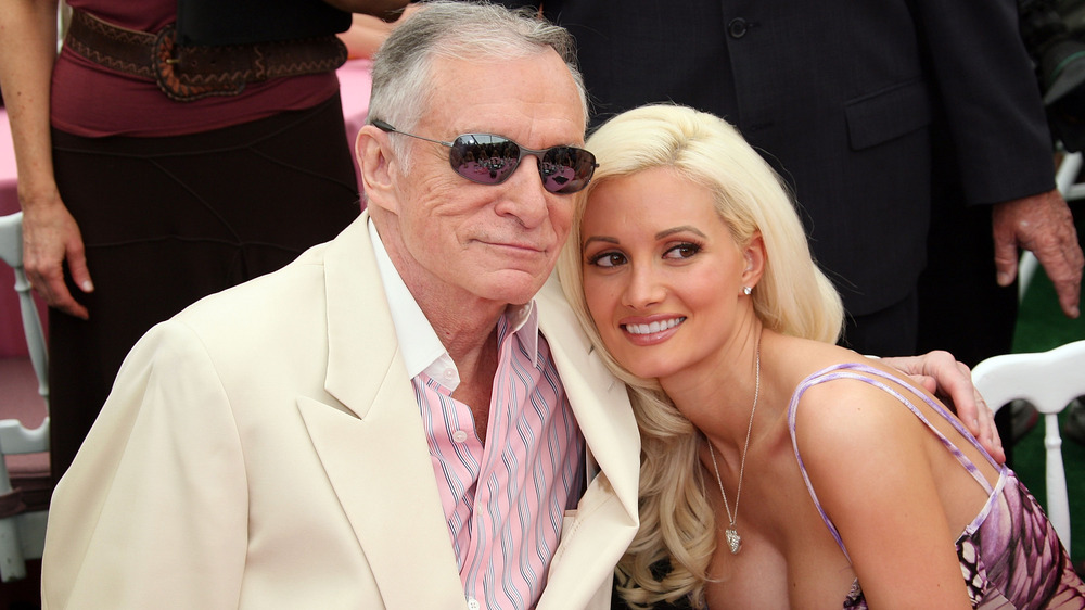 Hugh Hefner and Holly Madison