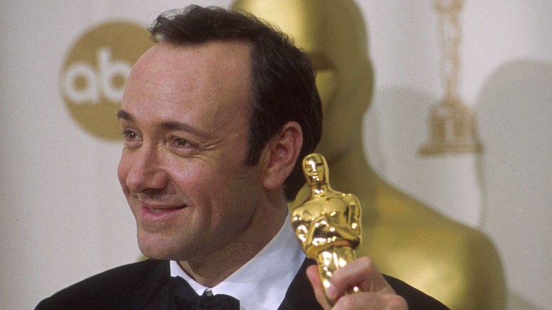 Kevin Spacey with Oscar 