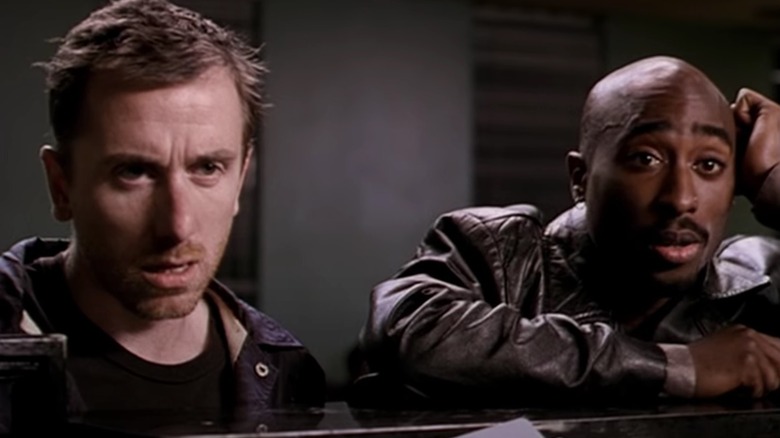 Tim Roth and Tupac Shakur acting 