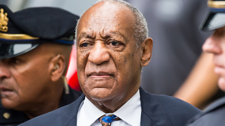 Bill Cosby frowning 