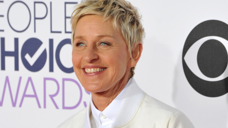 Ellen DeGeneres smiling 