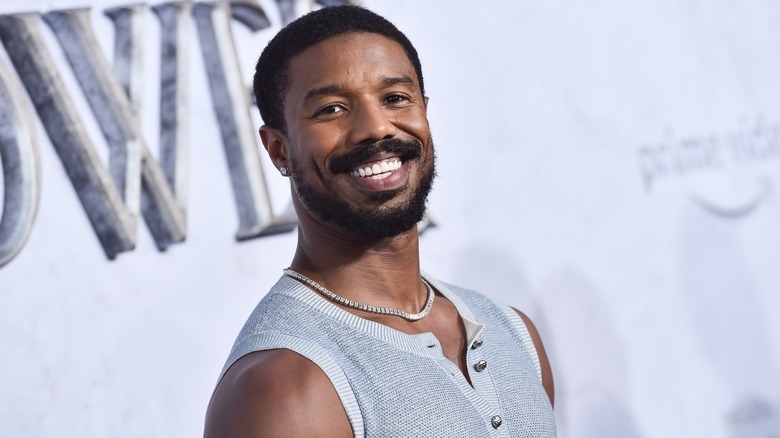 Michael B. Jordan smiling