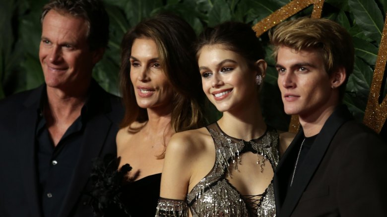 Cindy Crawford and the Gerber family