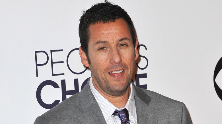 Adam Sandler posing