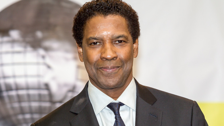 Denzel Washington smiling