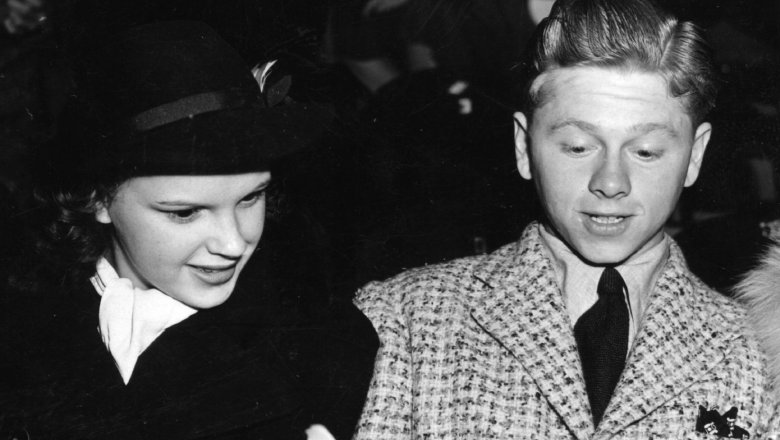 Judy Garland and Mickey Rooney