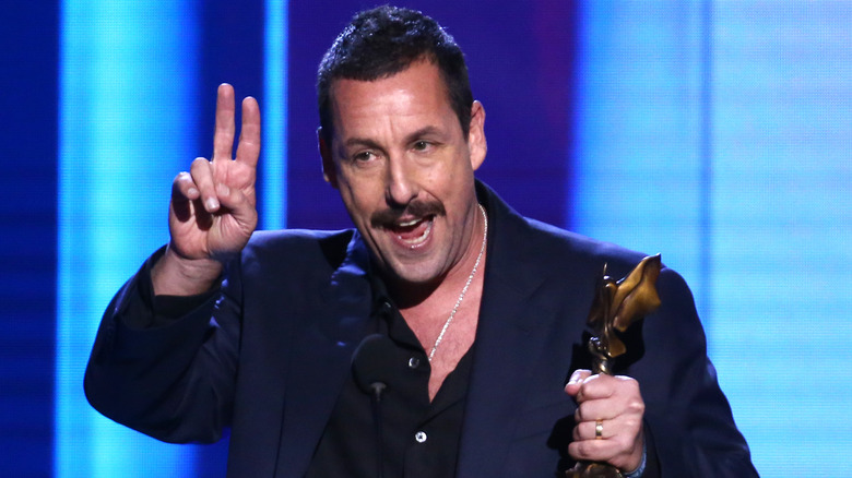 Adam Sandler Accepts Award