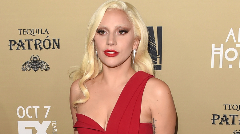 Lady Gaga attends a screening of 'American Horror Story' in 2015