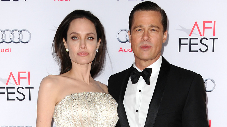 Angelina Jolie and Brad Pitt formalwear