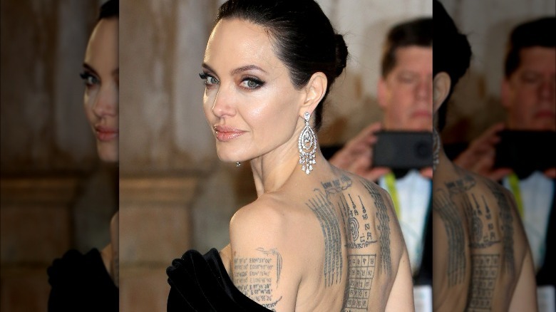 Angelina Jolie at an event 