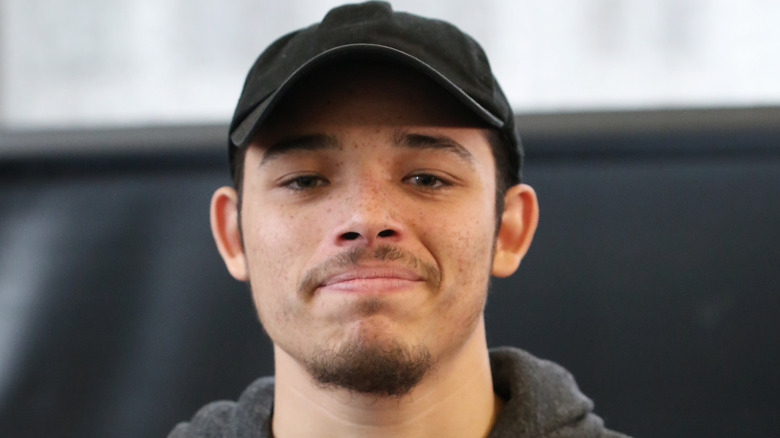 Anthony Ramos at an "In the Heights" rehearsal in 2018