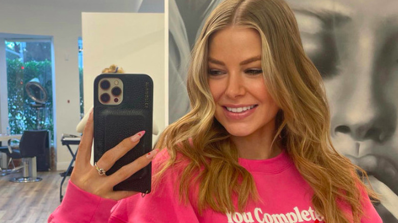 Ariana Madix smiling in selfie