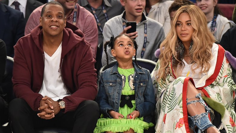 Jay-Z, Blue Ivy, Beyonce