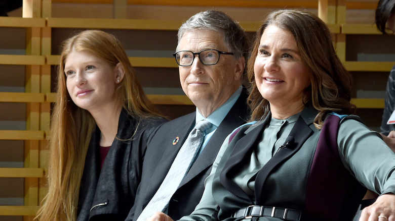 Bill Gates and family