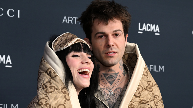 Billie Eilish laughing Jesse Rutherford