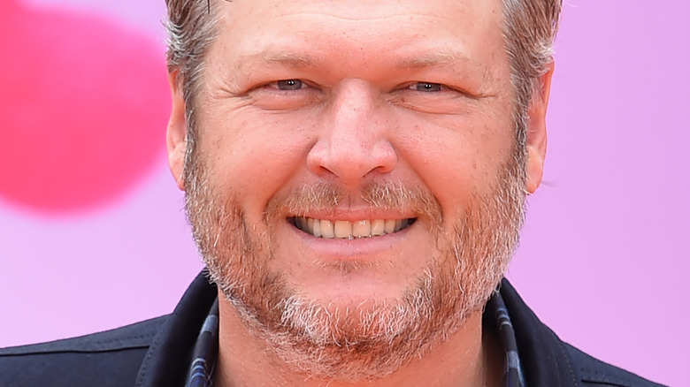 Blake Shelton smiling