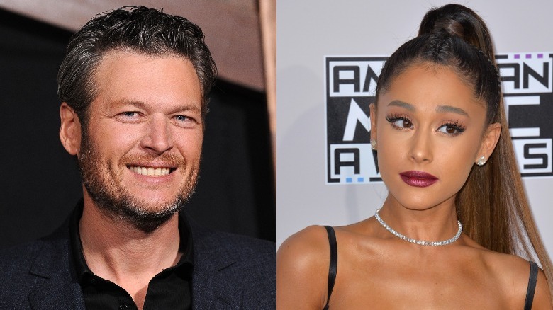 Blake Shelton and Ariana Grande