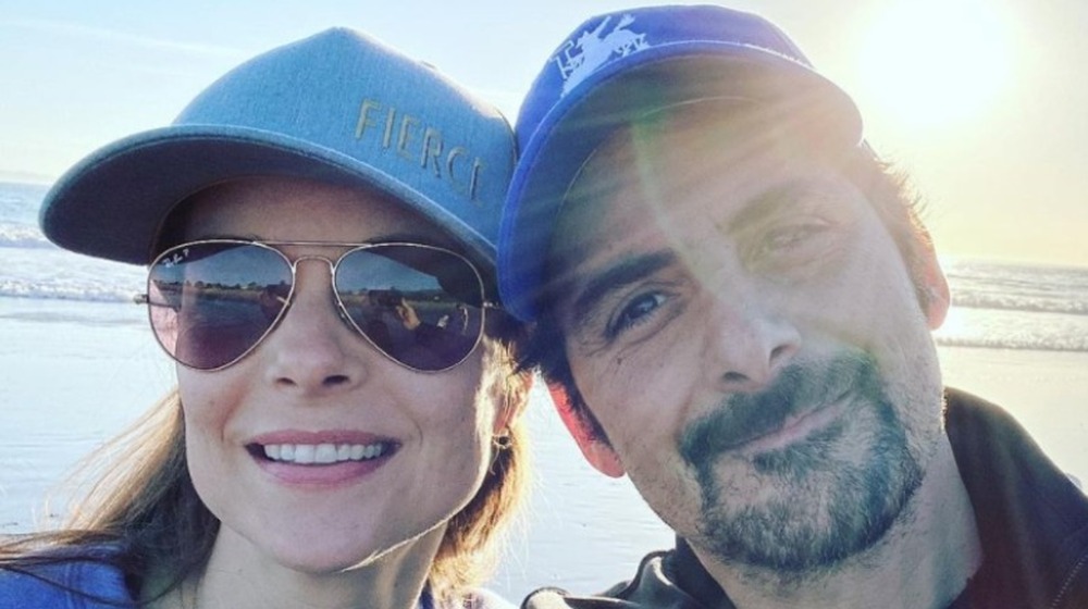 Kimberly Williams-Paisley and Brad Paisley smiling