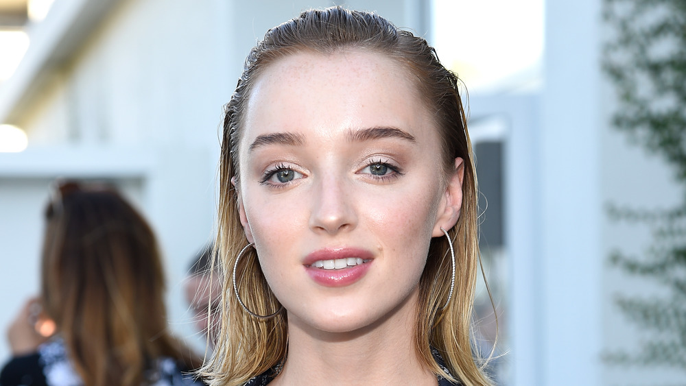 Phoebe Dynevor smiling