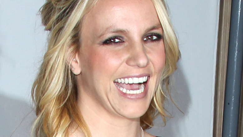 Britney Spears laughing