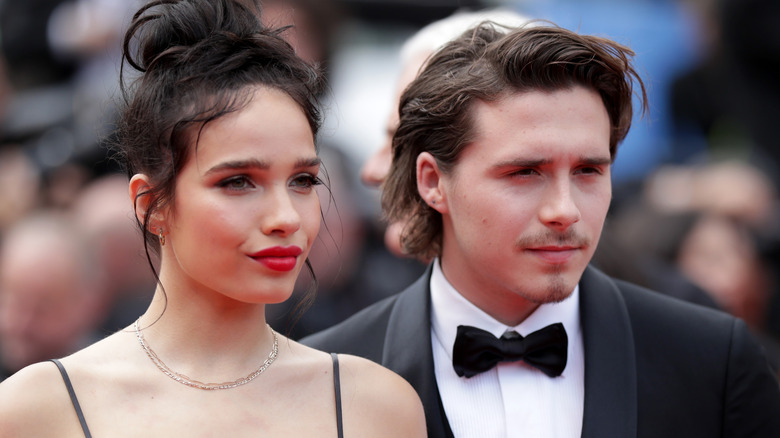 Brooklyn Beckham and Hana Cross at Cannes