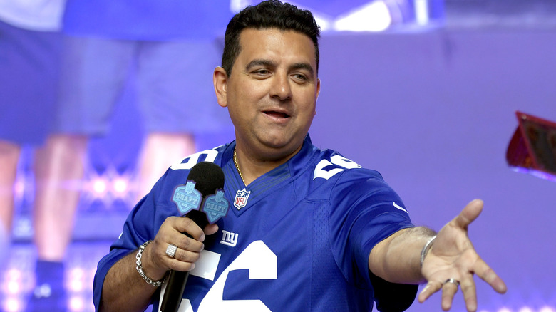 Buddy Valastro posing for cameras