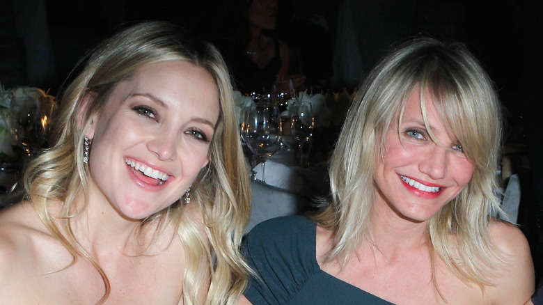 Kate Hudson Cameron Diaz smiling