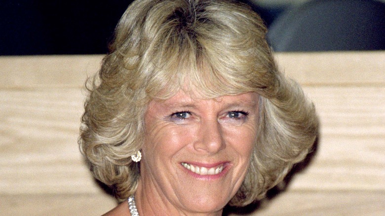 Camilla Parker Bowles smiling