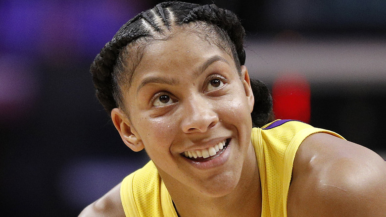 Candace Parker smiling