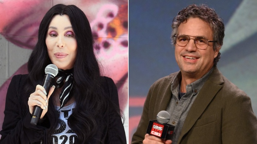 Cher and Mark Ruffalo at events