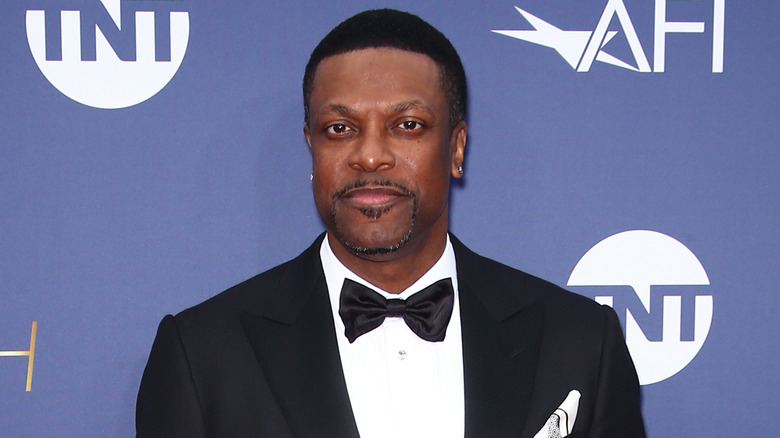 Chris Tucker in suit and bowtie