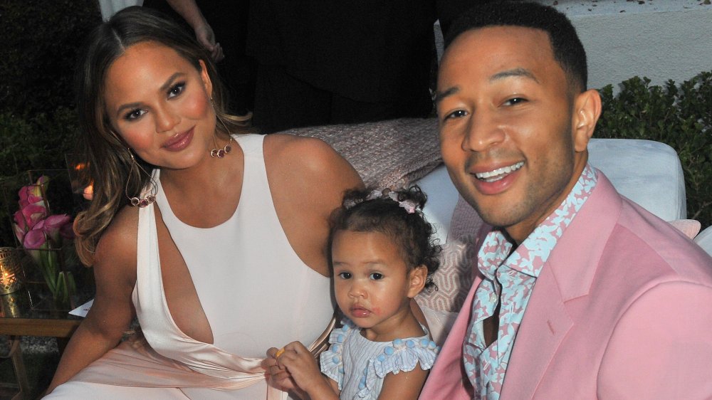 Chrissy Teigen, Luna Stevens, & John Legend