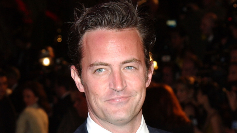 Matthew Perry smiling