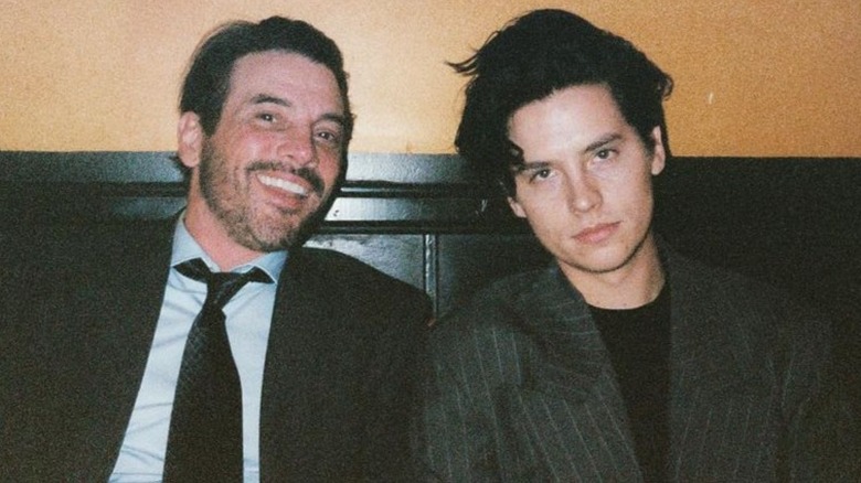 Skeet Ulrich and Cole Sprouse pose for Instagram