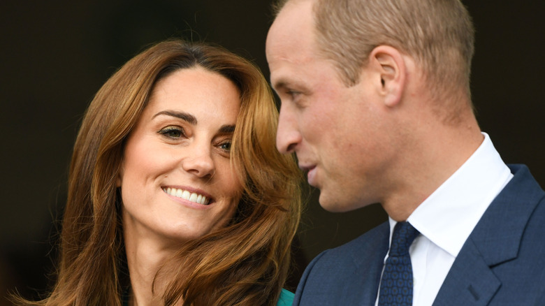 Kate Middleton and Prince William posing